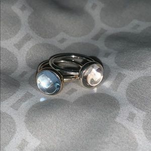 Pandora Radiant Droplets Rings